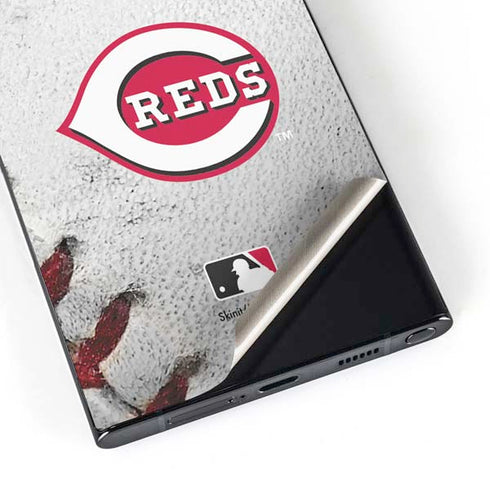 MLB Cincinnati Reds Game Ball Galaxy S25 Ultra Skin